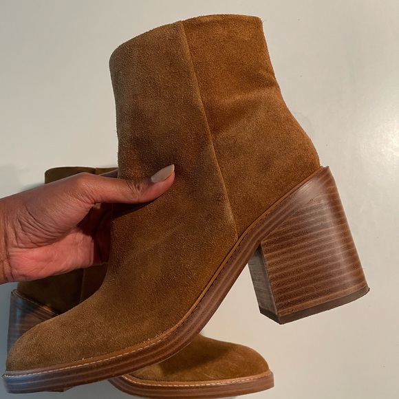 Brown Suede Boots - Picture 6 of 11
